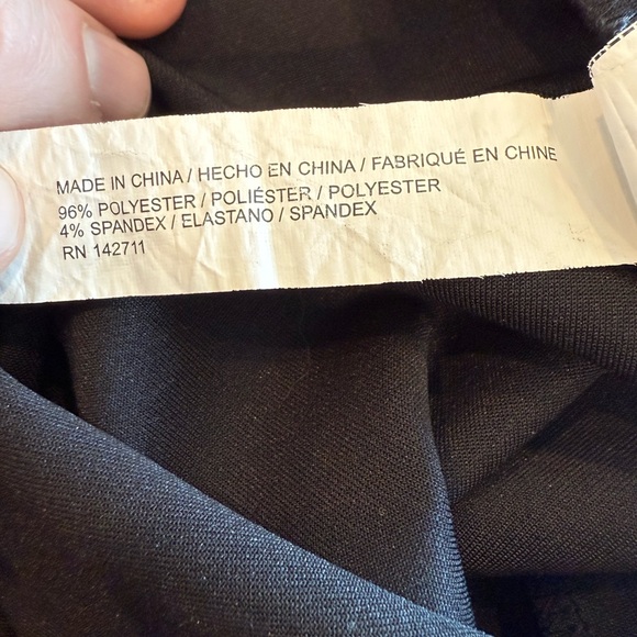 Eloquii Black Neoprene Pencil Skirt - Picture 12 of 13